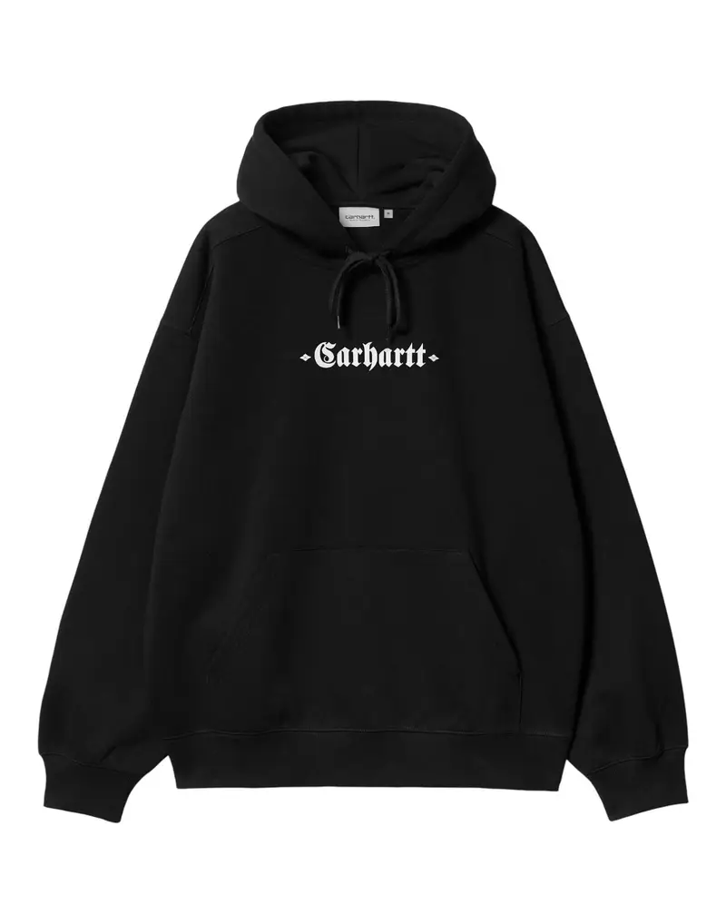 Carhartt Wip Hooded Greatest Hits Sweater felpa con cappuccio - Black XS