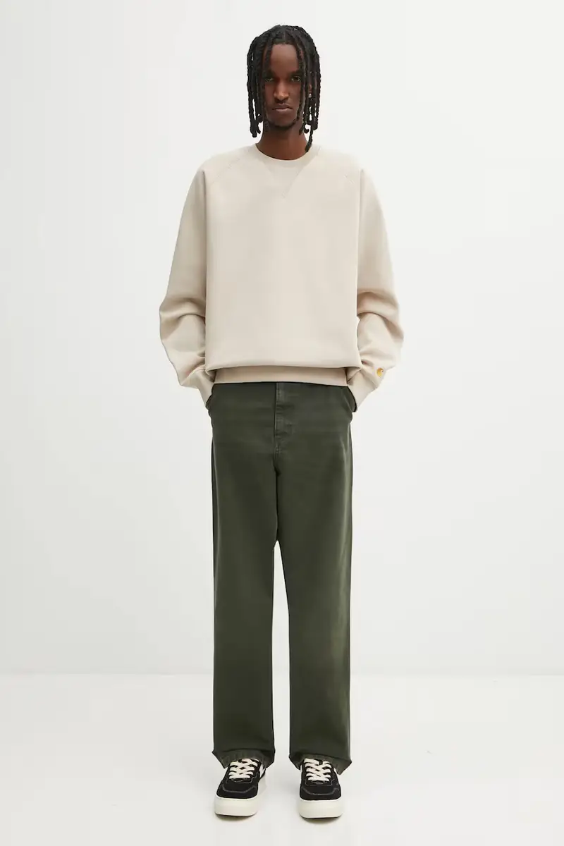 Carhartt WIP Jeans Uomo Verde 3172301 miniatura 5