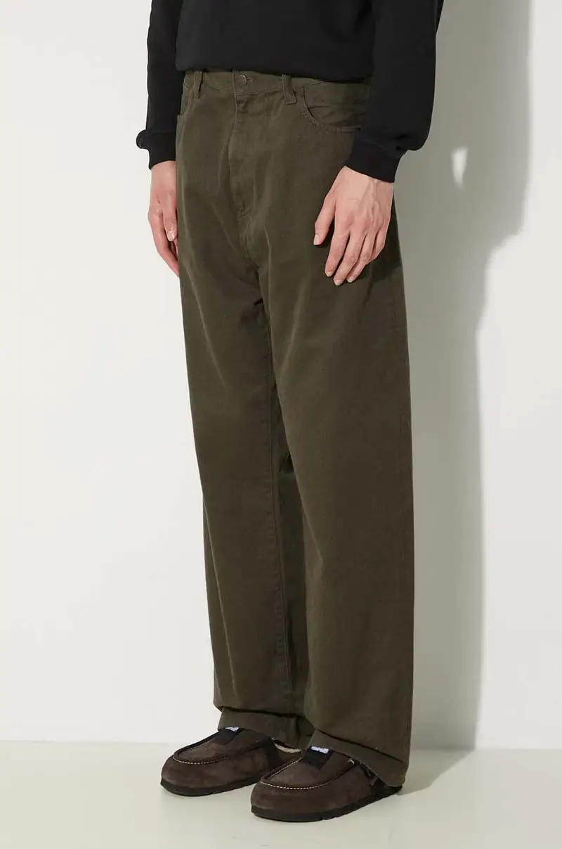 Carhartt WIP Jeans Uomo Verde 3376528 miniatura 4