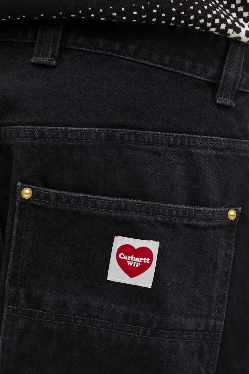 Carhartt WIP Jeans Uomo Nero 2886801 miniatura 4