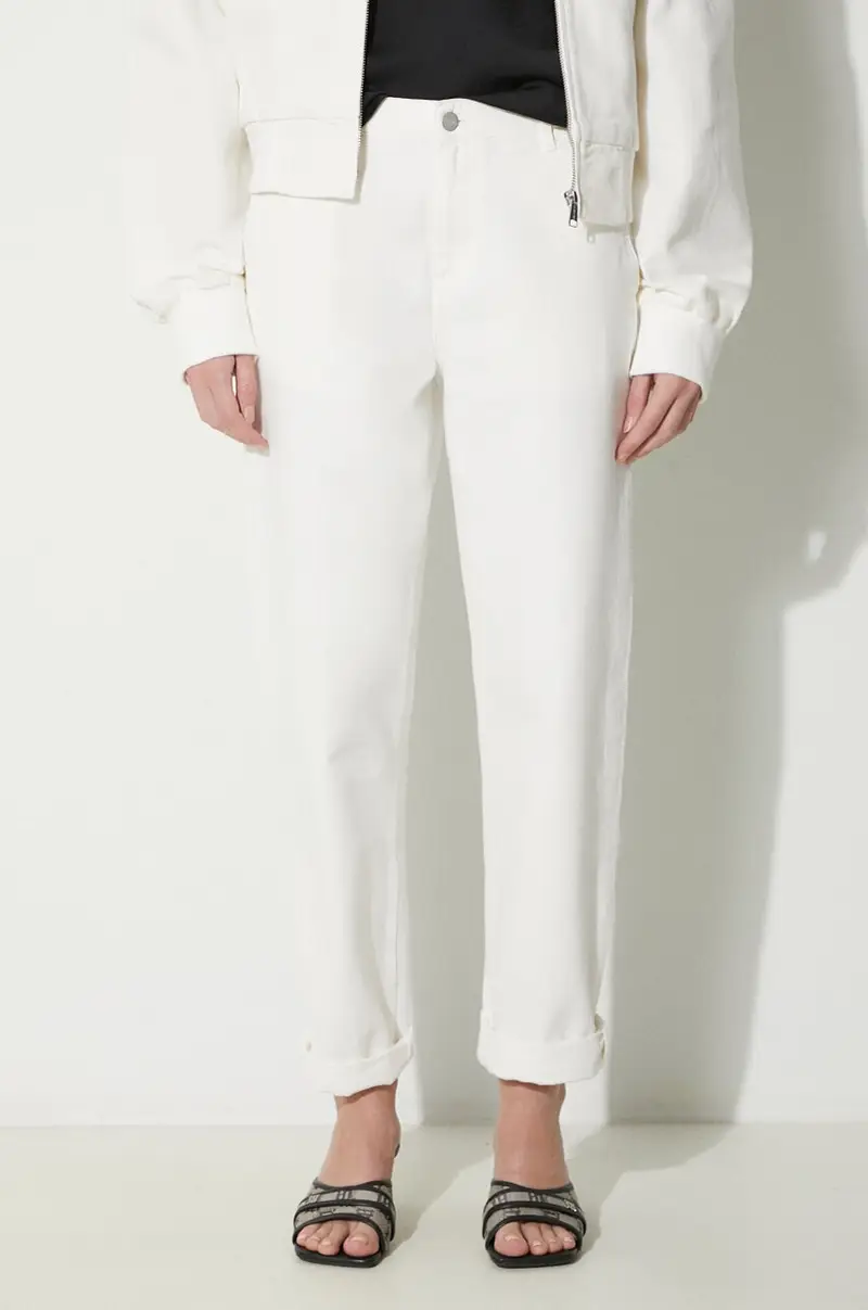 Carhartt WIP Jeans Donna Bianco 2243747