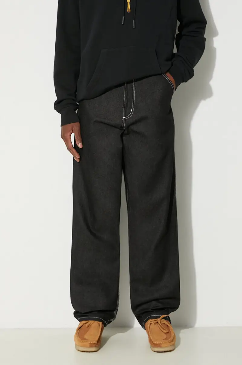 Carhartt WIP Jeans Uomo Nero 2257904