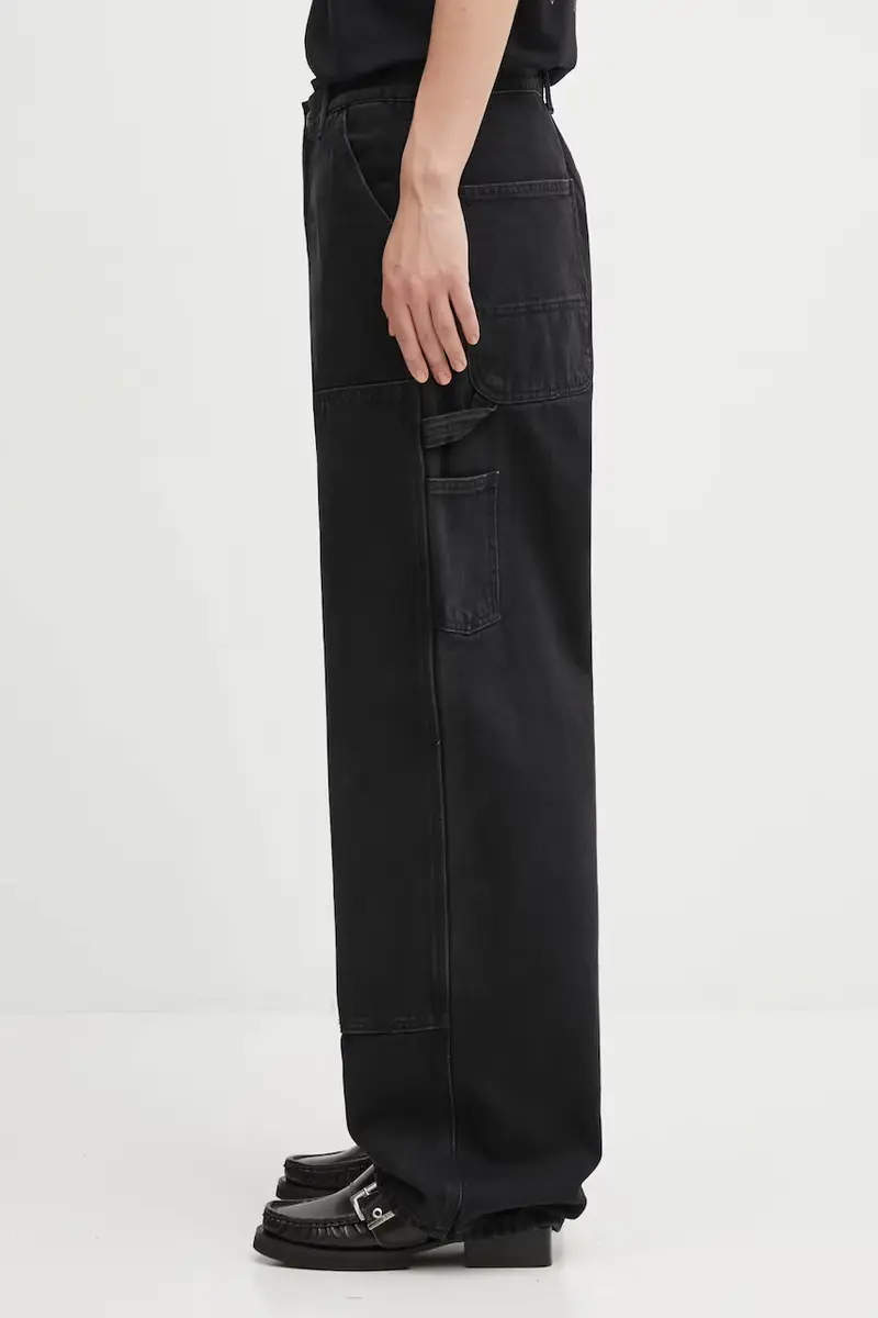 Carhartt WIP Jeans Donna Nero 2520906 miniatura 2