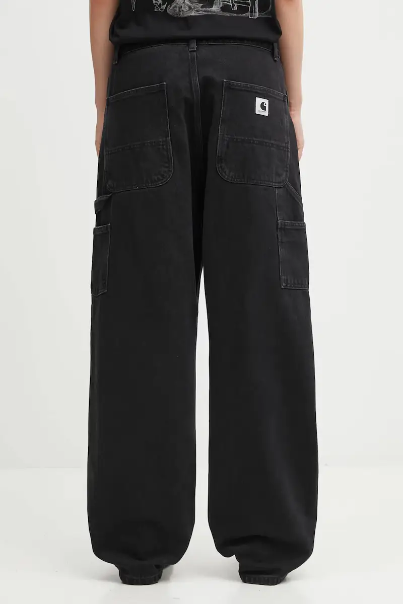 Carhartt WIP Jeans Donna Nero 2520906 miniatura 3