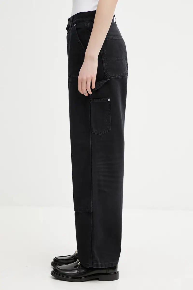 Carhartt WIP Jeans Donna Nero 3944171 miniatura 2