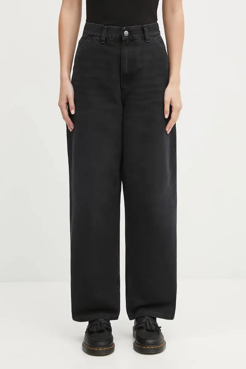 Carhartt WIP Jeans Donna Nero 3876809