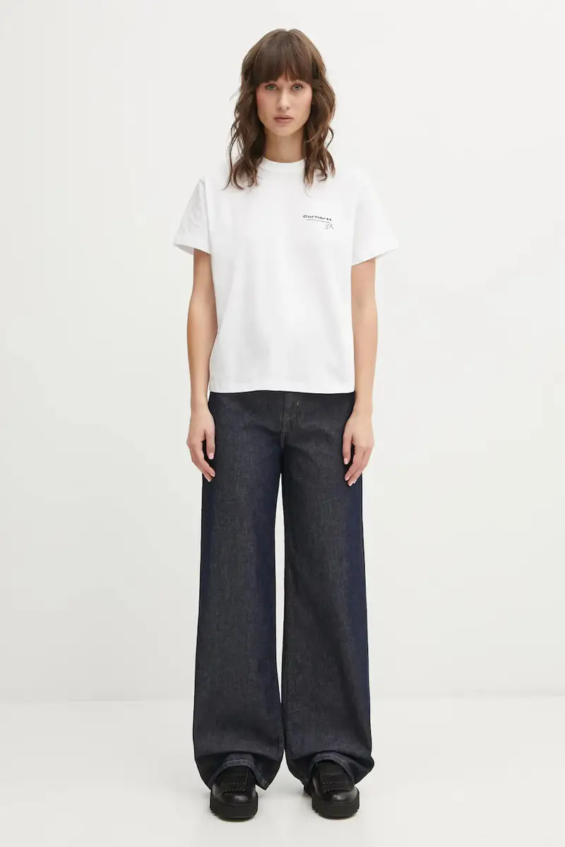 Carhartt WIP Jeans Donna Blu 3890645 miniatura 4