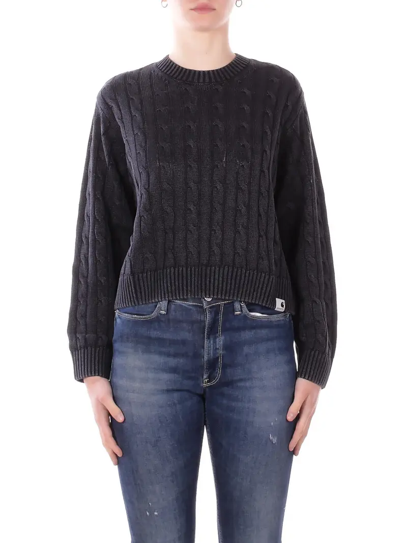 Maglia Donna CARHARTT WIP Black W carter sweater
