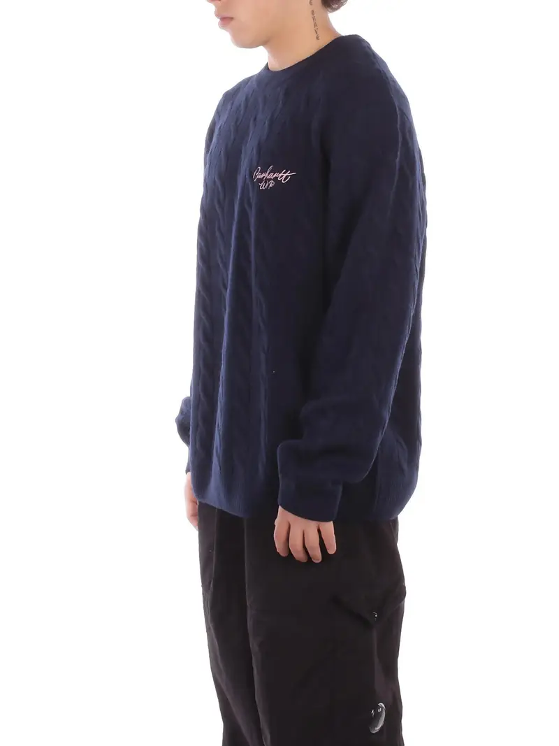 Maglia Uomo CARHARTT WIP Deep Signature sweater miniatura 2