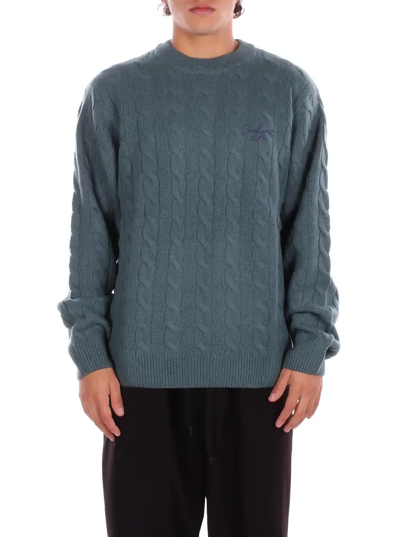 Maglia Uomo CARHARTT WIP Silver pine Signature sweater