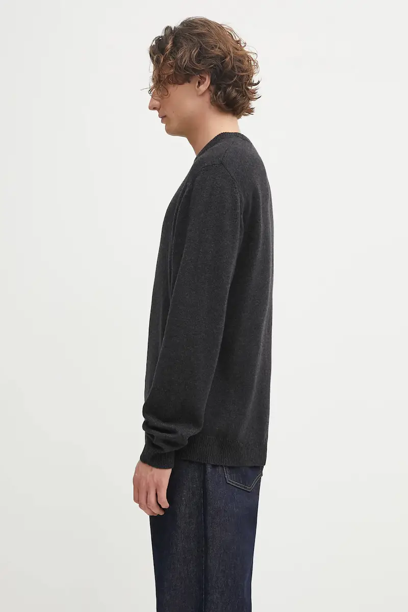 maglione con lana Alten Sweater colore nero I033917.BTXX miniatura 2