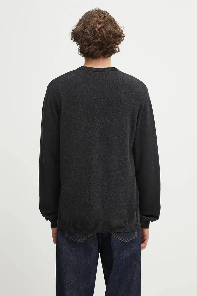 maglione con lana Alten Sweater colore nero I033917.BTXX miniatura 3