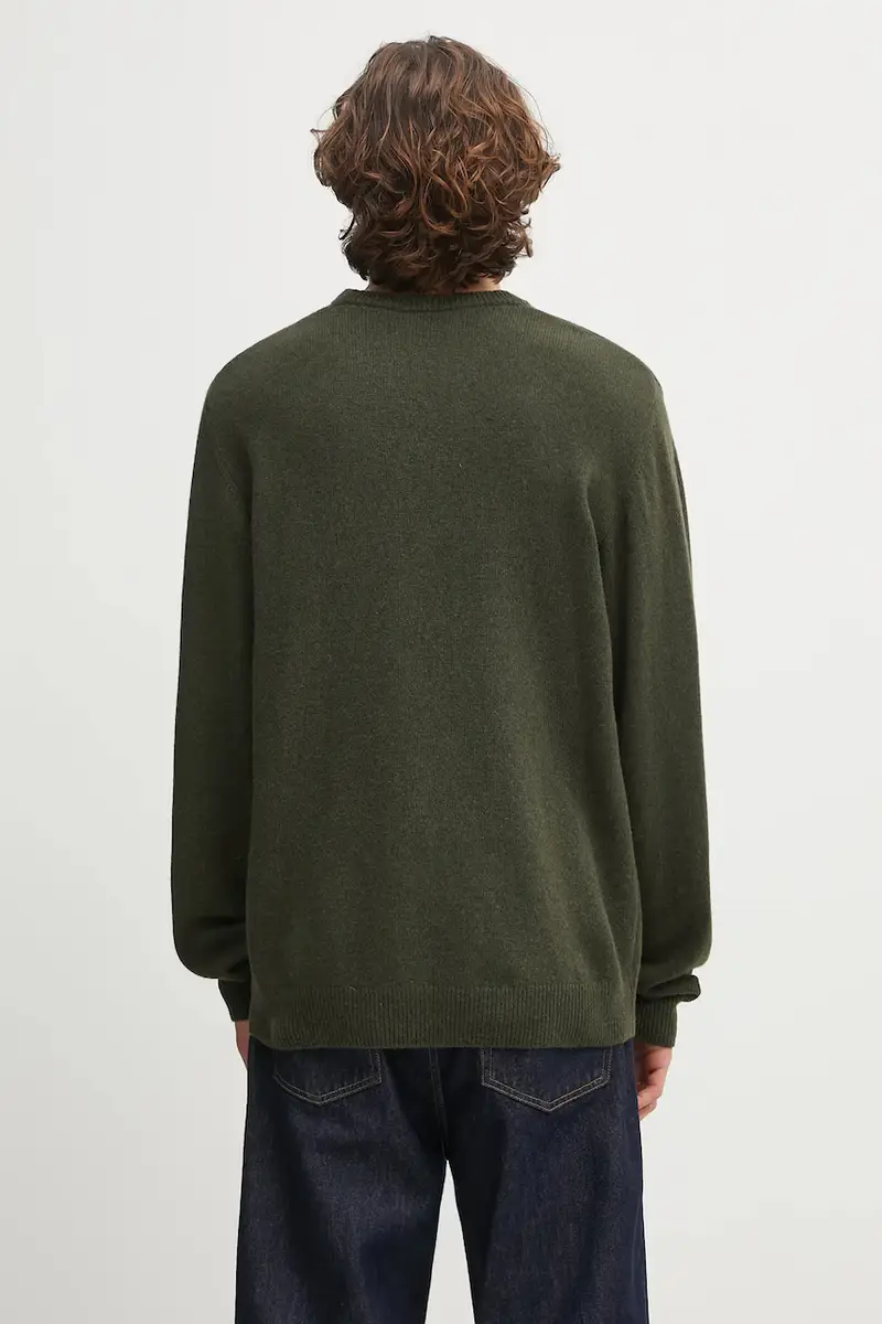 maglione con lana Alten Sweater colore verde I033917.2ZXXX miniatura 3