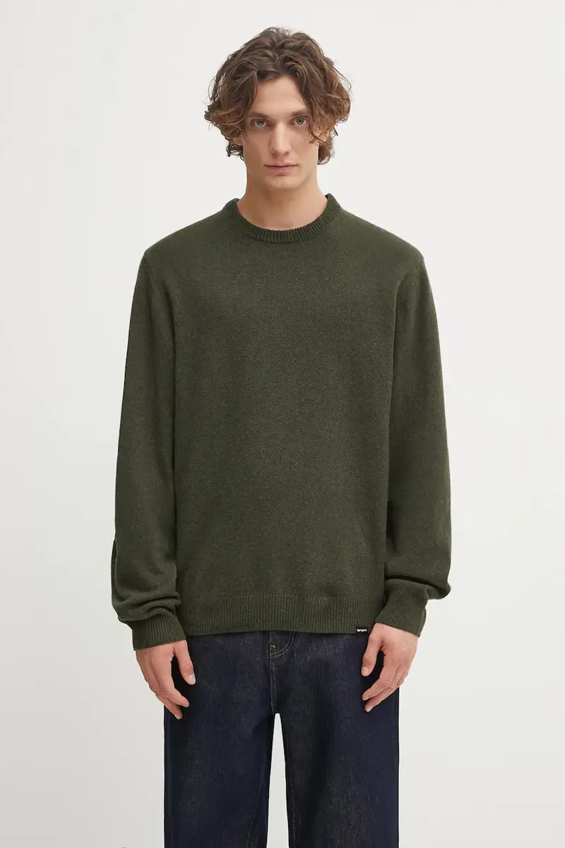 maglione con lana Alten Sweater colore verde I033917.2ZXXX