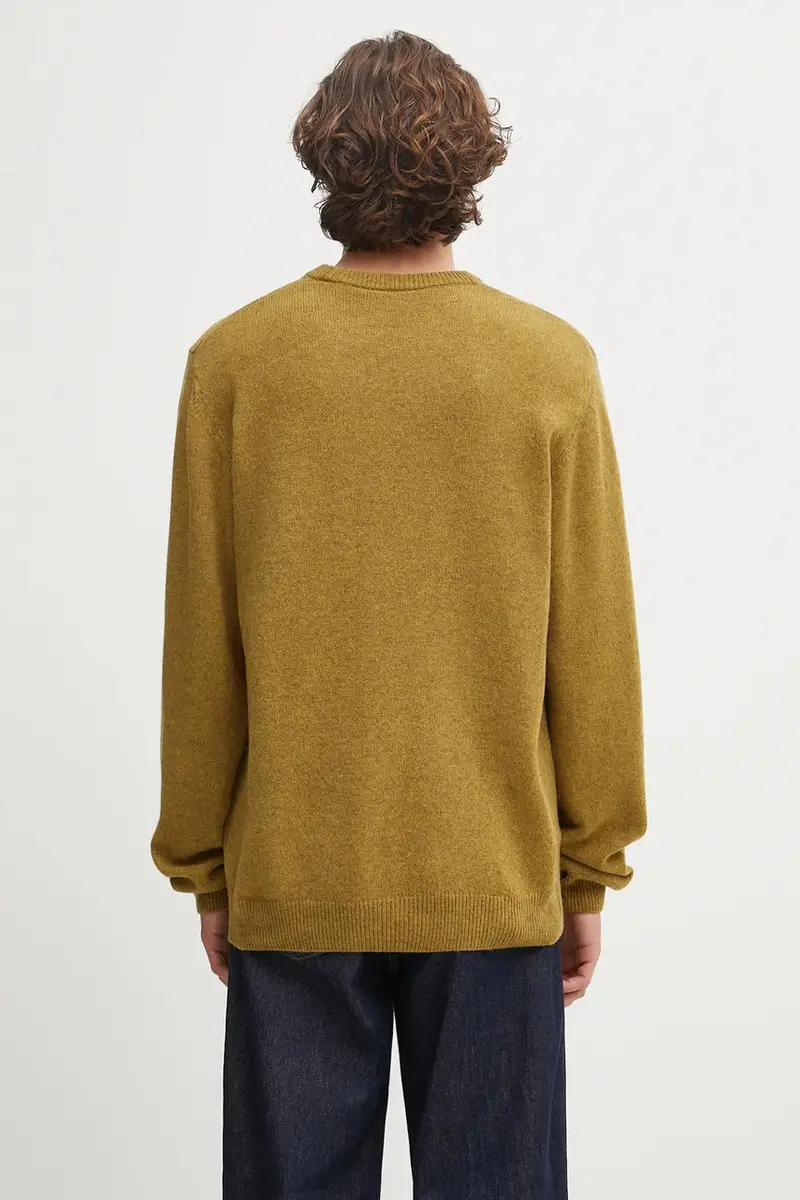 maglione con lana Alten Sweater colore verde I033917.E5XX miniatura 3