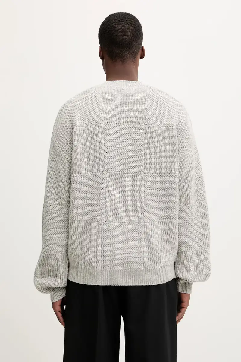 maglione con lana Bishop Sweater colore grigio I035591.3GEXX miniatura 3