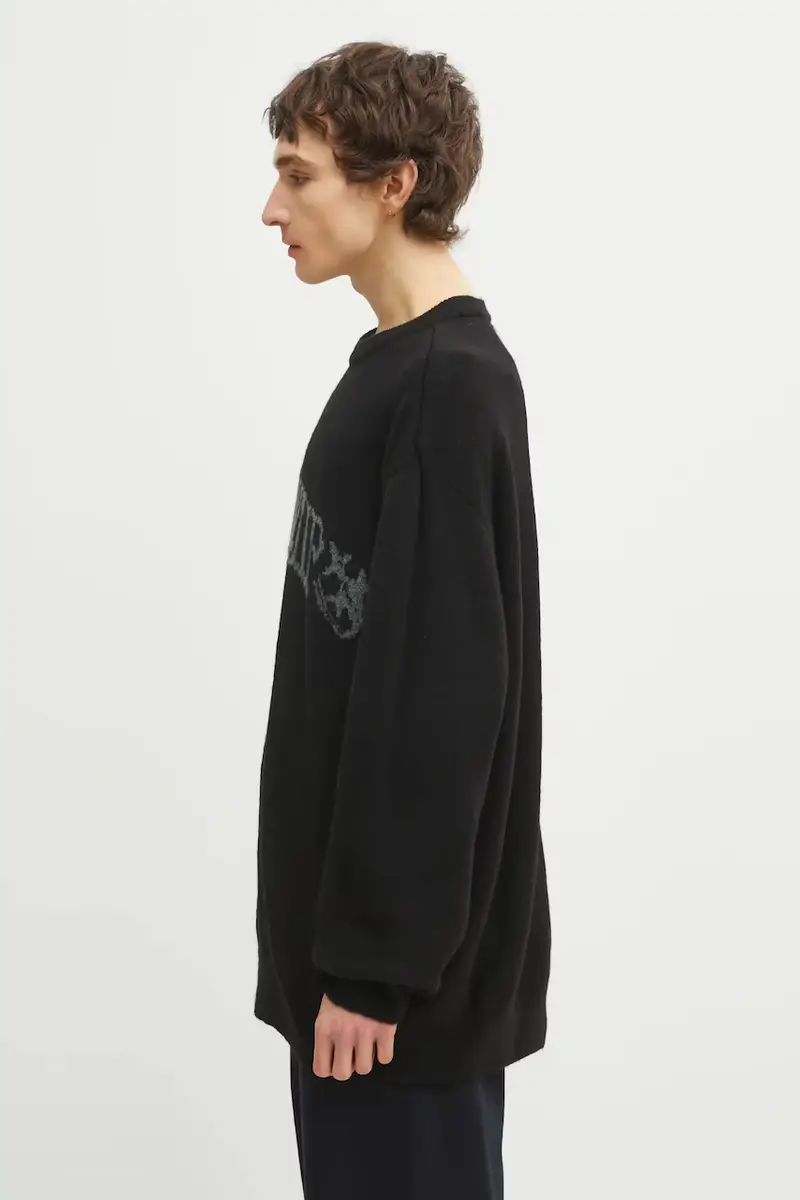 maglione in misto lana Commuting Sweater Nero miniatura 2