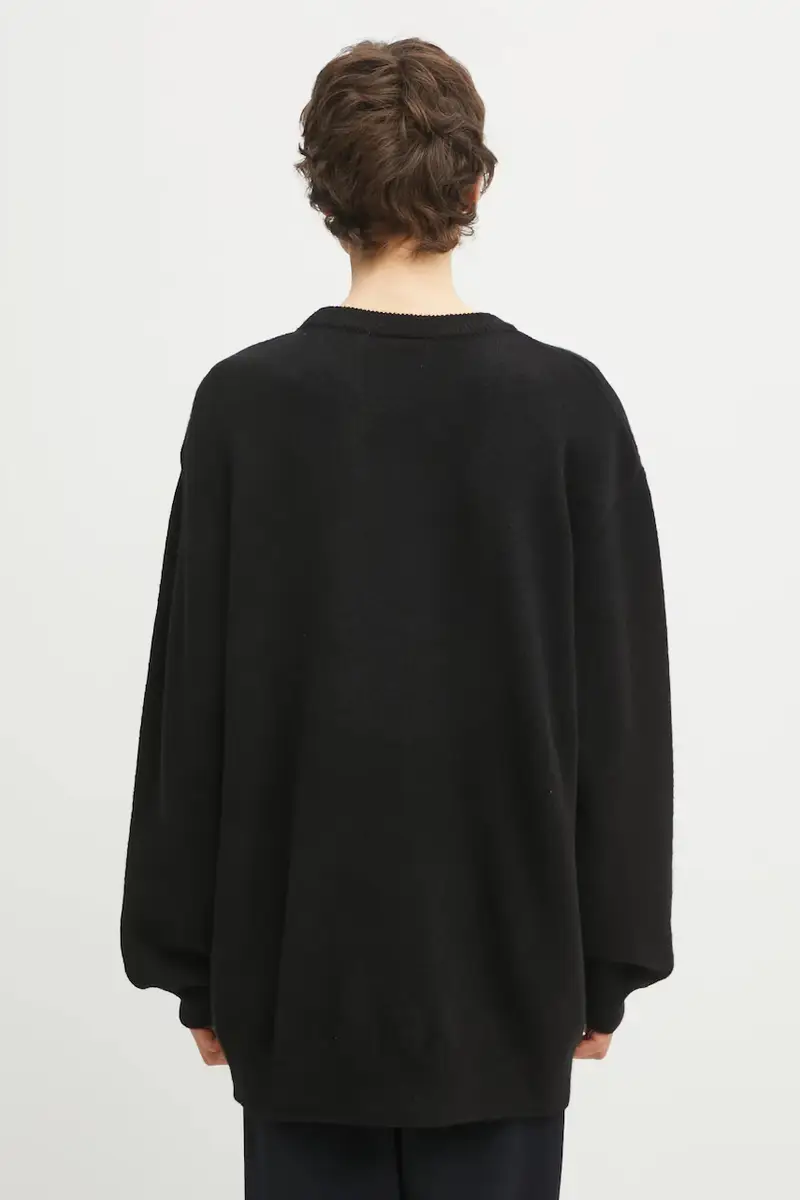 maglione in misto lana Commuting Sweater Nero miniatura 3