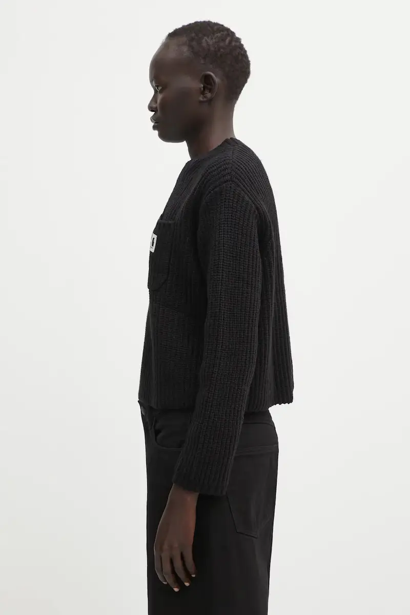 maglione in misto lana W' Mira Sweater donna colore nero I035382.89XX miniatura 2