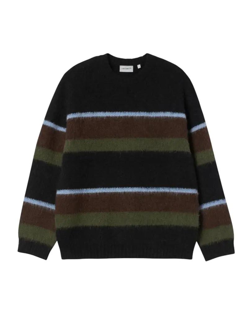 Merton Sweater maglione invernale in lana d'alpaca - Sundling Stripe/Palisande M