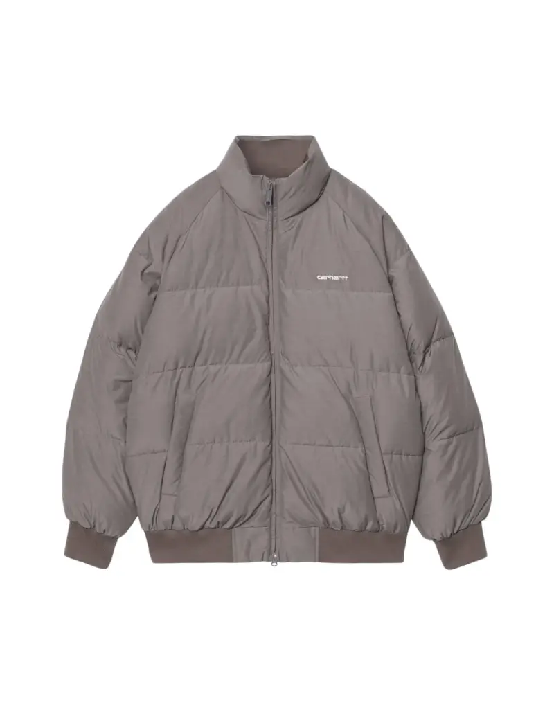 Nebraska Jacket bomber invernale impermeabile - Porphyry / White S