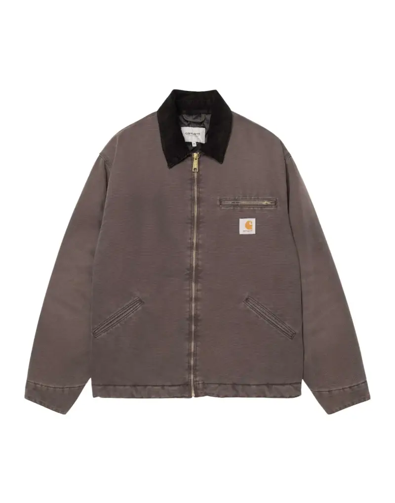 OG Detroit Jacket giacca invernale con colletto - Tobacco/black stone washed S