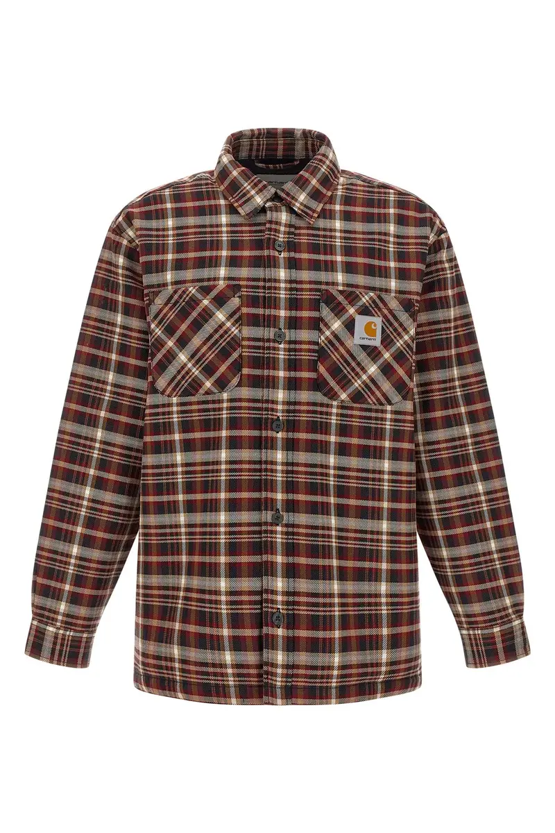 Overshirt 'Cronyn' Rosso