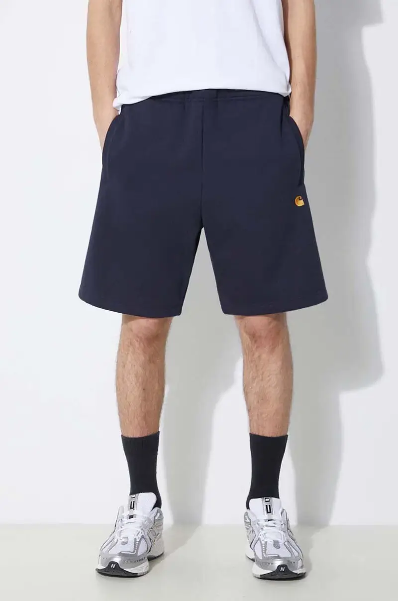 pantaloncini Chase Sweat Short uomo colore blu navy I033669.00HXX