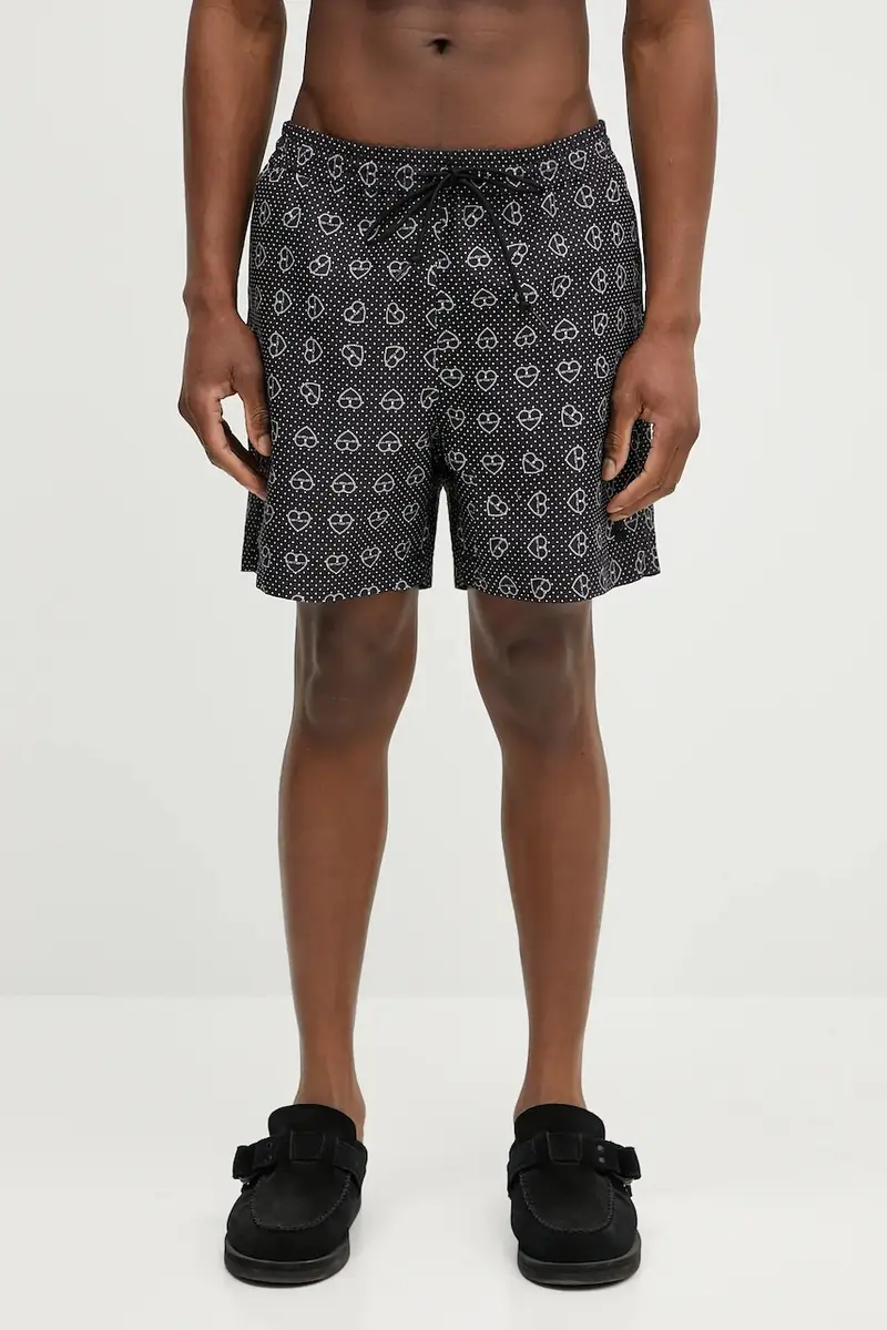 pantaloncini da bagno Slater Swim Trunks colore nero I035063.2SQXX