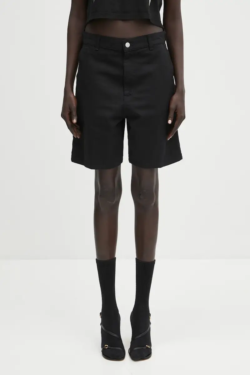 pantaloncini di jeans Drewe Short colore nero I034834