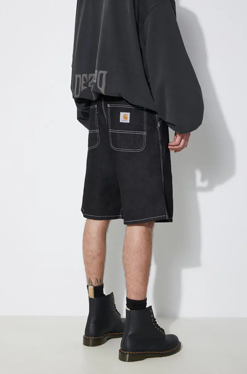 Carhartt WIP Jeans Uomo Nero 2809741 miniatura 3