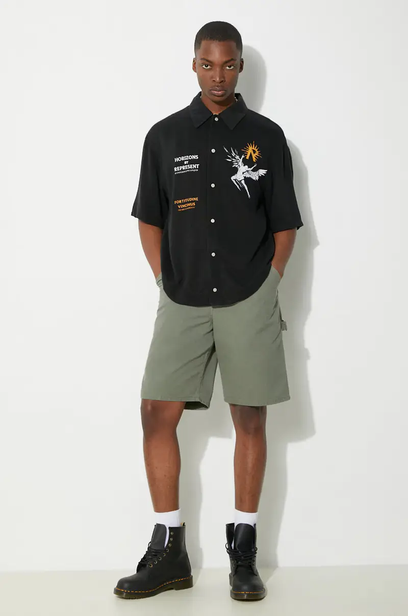 Carhartt WIP Jeans Uomo Verde 2810227 miniatura 2