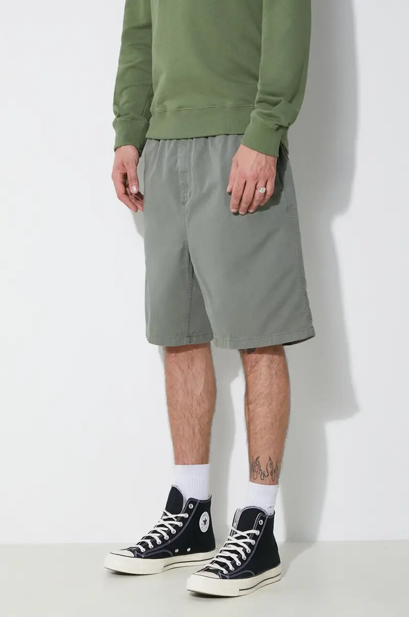 pantaloncini in cotone Flint Short colore verde I030480.1YFGD