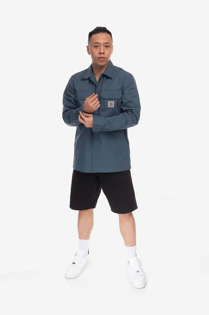 pantaloncini in cotone Nero