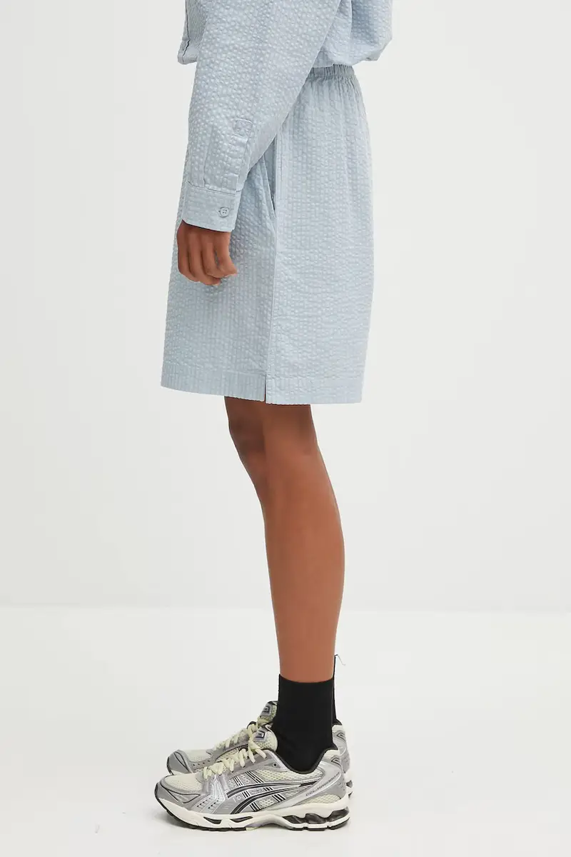 pantaloncini in cotone W' Toland donna colore blu I035133.31SXX miniatura 2