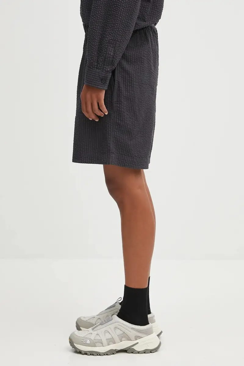 pantaloncini in cotone W' Toland donna colore nero I035133.31RXX miniatura 2