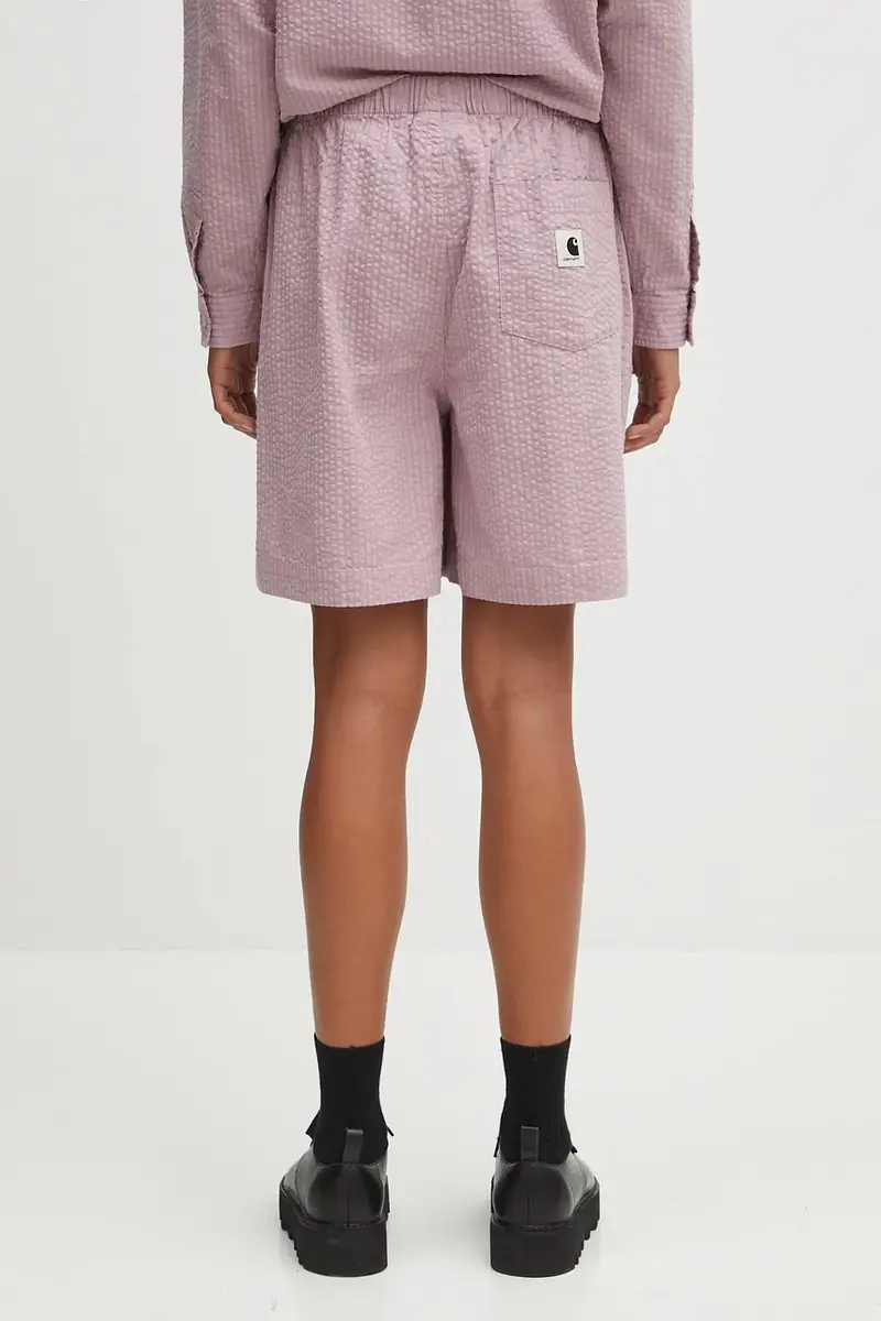 pantaloncini in cotone W' Toland donna colore rosa I035133.31TXX miniatura 3