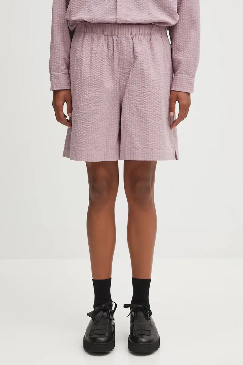 pantaloncini in cotone W' Toland donna colore rosa I035133.31TXX