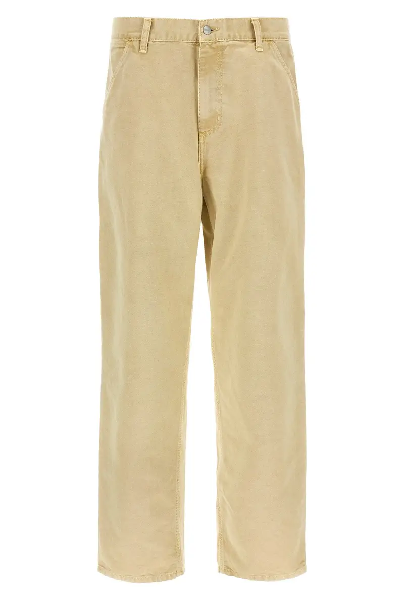 Pantalone 'Single Knee' Beige