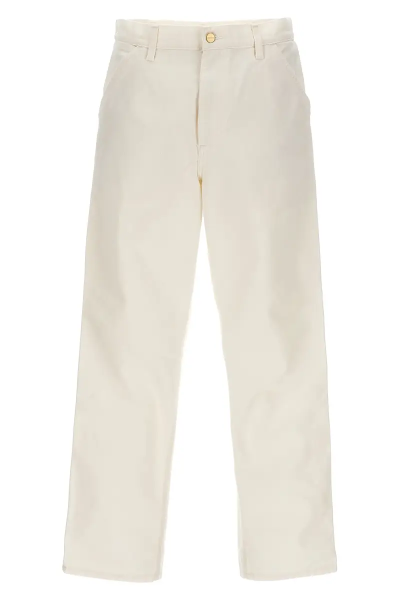Pantalone Single Knee Bianco