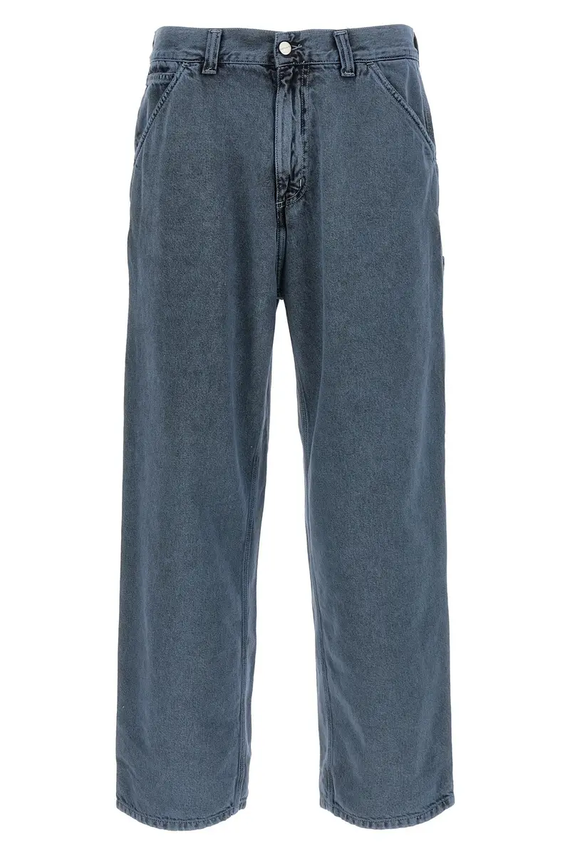 Pantalone 'Single Knee' Blu