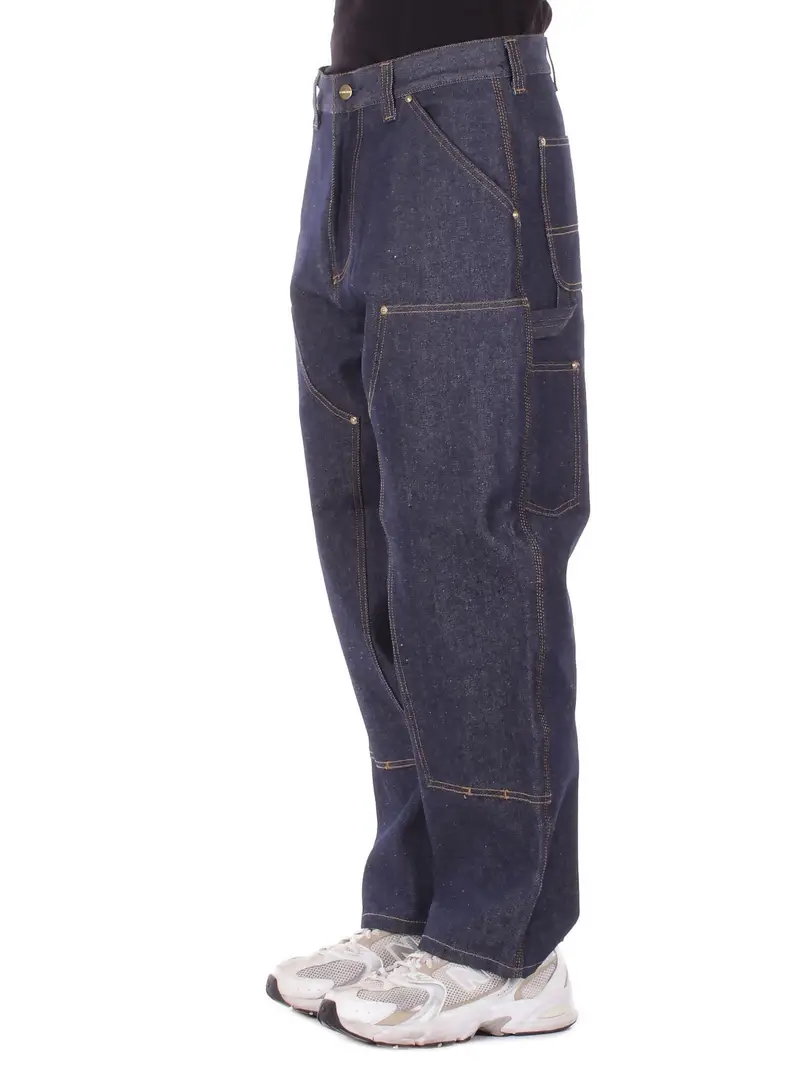 Pantalone Uomo CARHARTT WIP Blue Og double knee pant bradenton miniatura 2