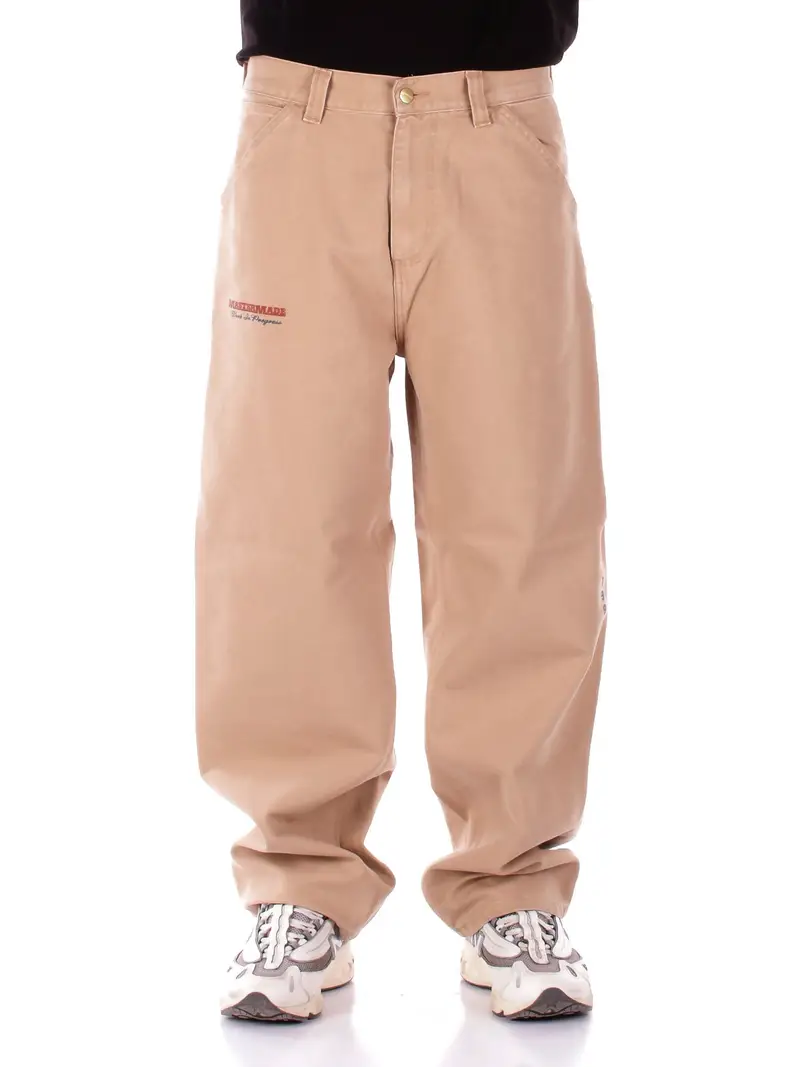Pantalone Uomo CARHARTT WIP Dusty h brown Og single knee graphic pant