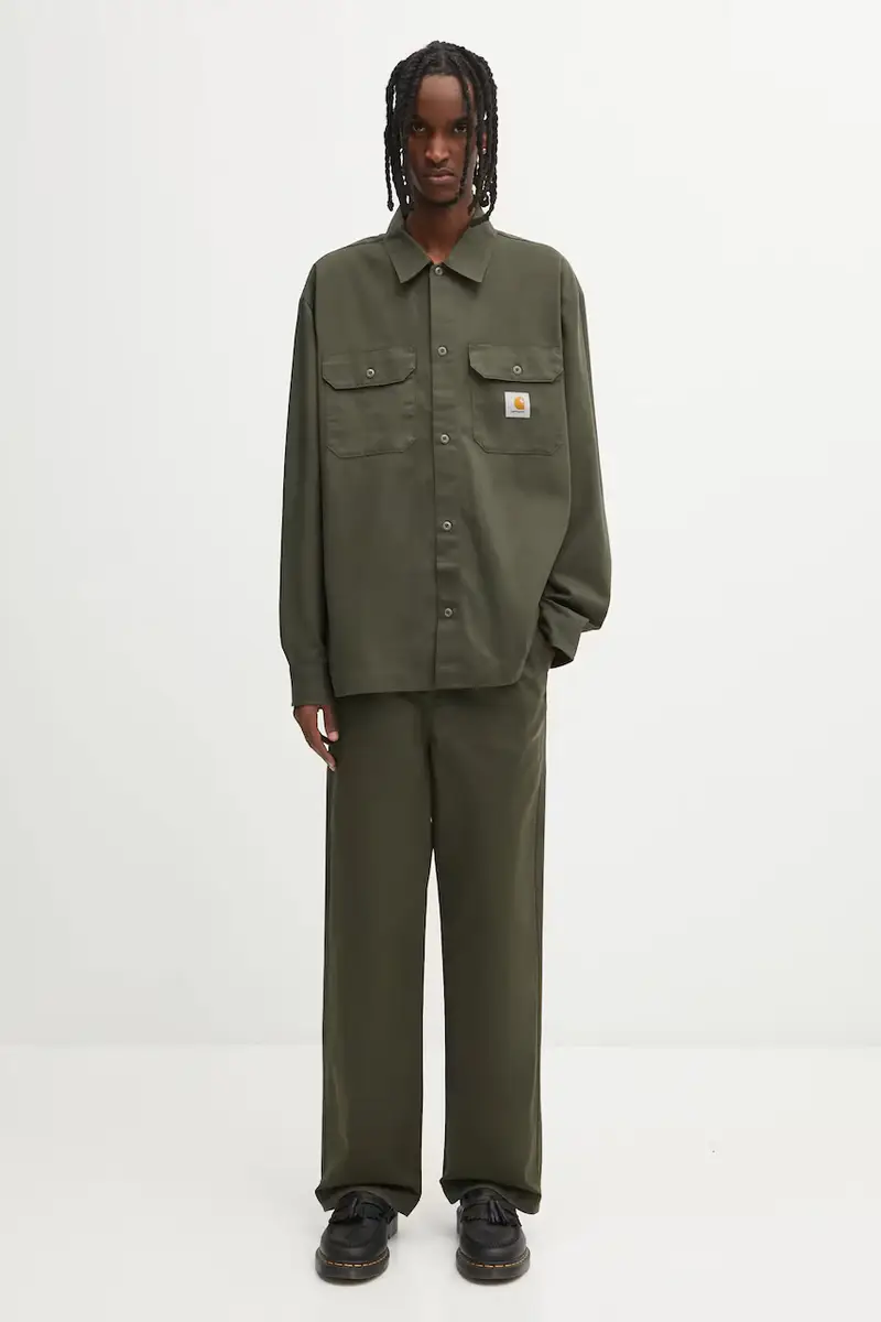 pantaloni Craft Pant uomo colore verde I035652.6302 miniatura 5