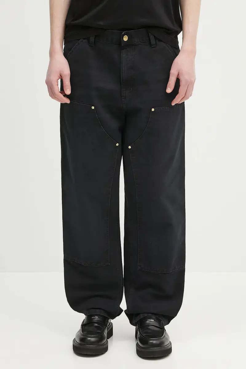 pantaloni Double Knee Pant colore nero I034796.894O