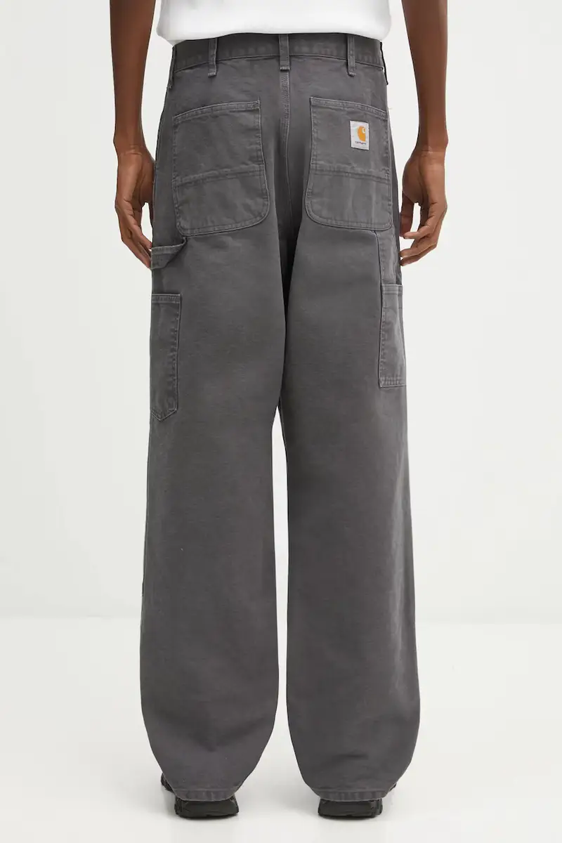 pantaloni Double Knee Pant uomo colore grigio I034796.874O miniatura 3