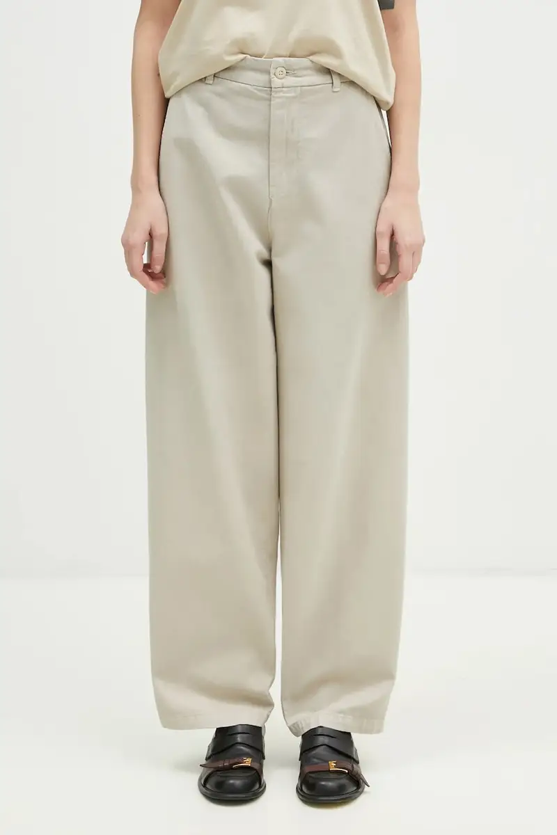 pantaloni in cotone Brady Pant colore beige I033770.2LPGT