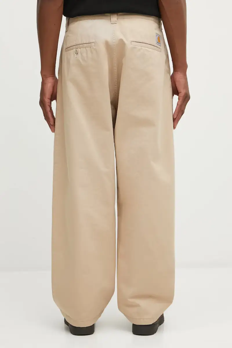 pantaloni in cotone Brady Pant uomo colore beige I035655.G106 miniatura 3