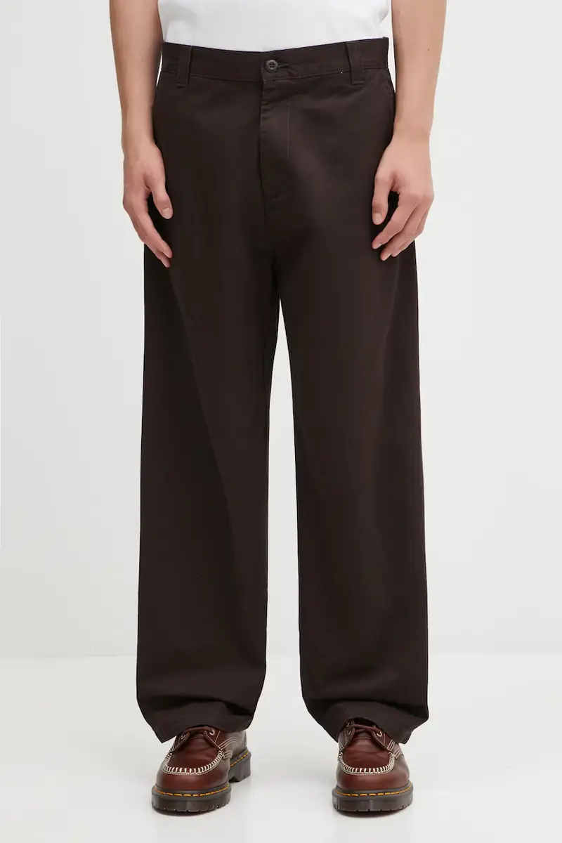 pantaloni in cotone Brady Pant uomo colore marrone I035655.4706
