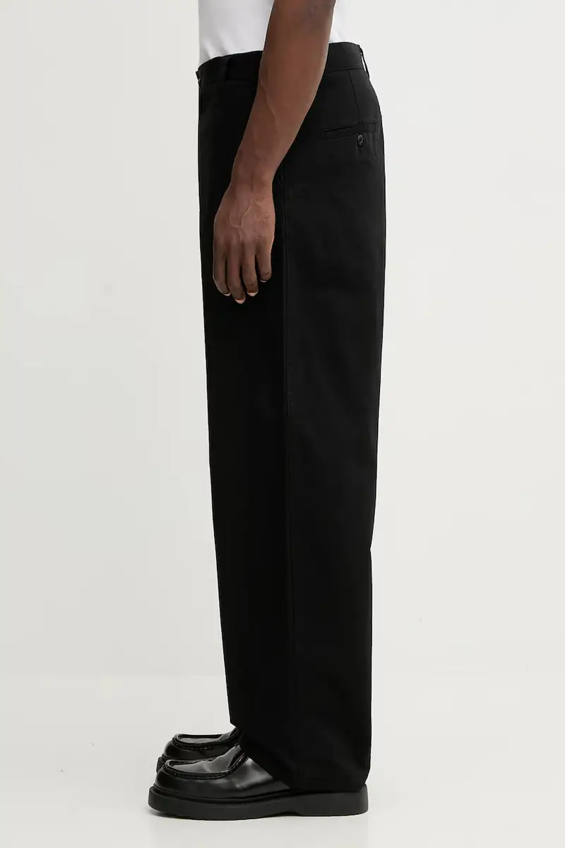 pantaloni in cotone Brady Pant uomo colore nero I035655.8906 miniatura 2